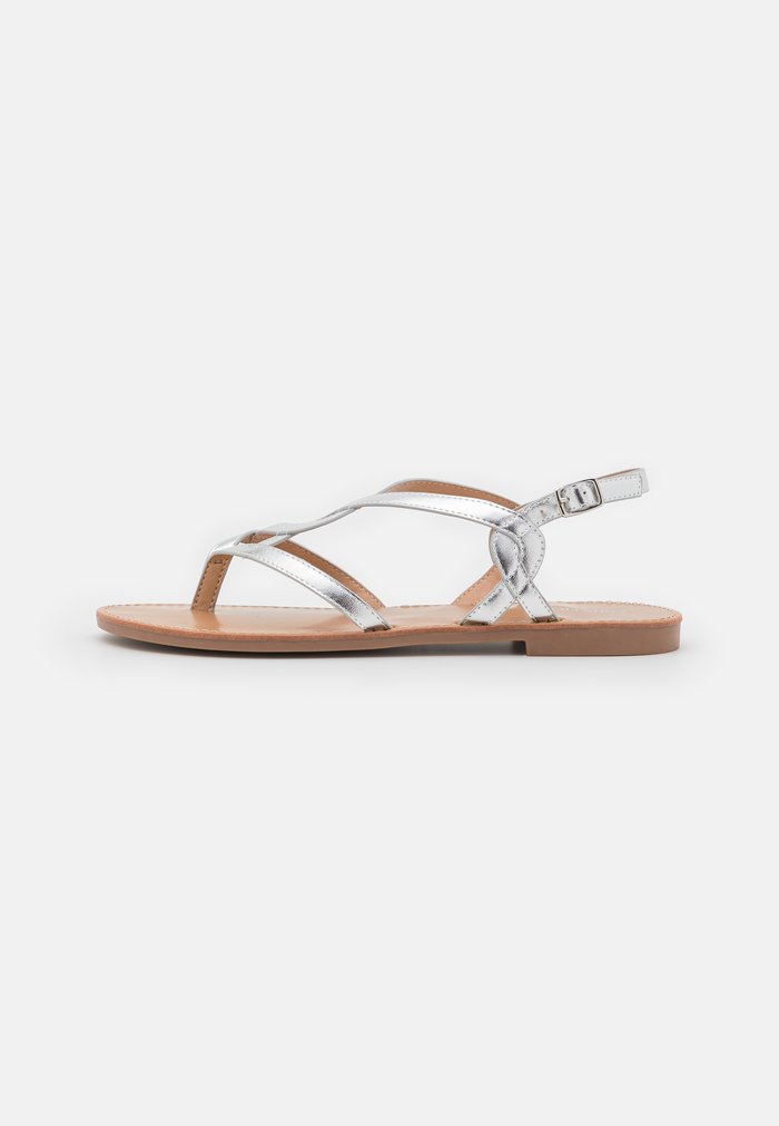 Sandales Anna Field T-bar Argent Femme | LUW-3793525